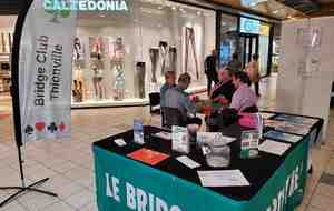 Journée d'information et de promotion du bridge le samedi 21 septembre 2024; Gallerie marchande du Géric à Thionville