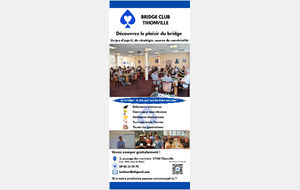 Le Bridge Club de Thionville participe à la journée de l'OMS le samedi 5 septembre
