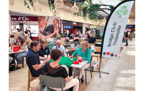 Journée d'information et de promotion du bridge le samedi 20 septembre 2025; Galerie marchande du Géric à Thionville