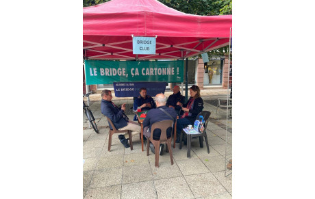 Promotion du bridge, place Claude Arnoult, Thionville, samedi 13 sept. 2025